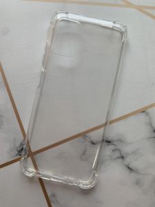 Прозорий силіконовий чохол з потовщеними кутами для Samsung Galaxy A03s