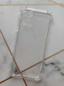 Прозорий силіконовий чохол з потовщеними кутами для Samsung Galaxy A22 4G / M22 / M32
