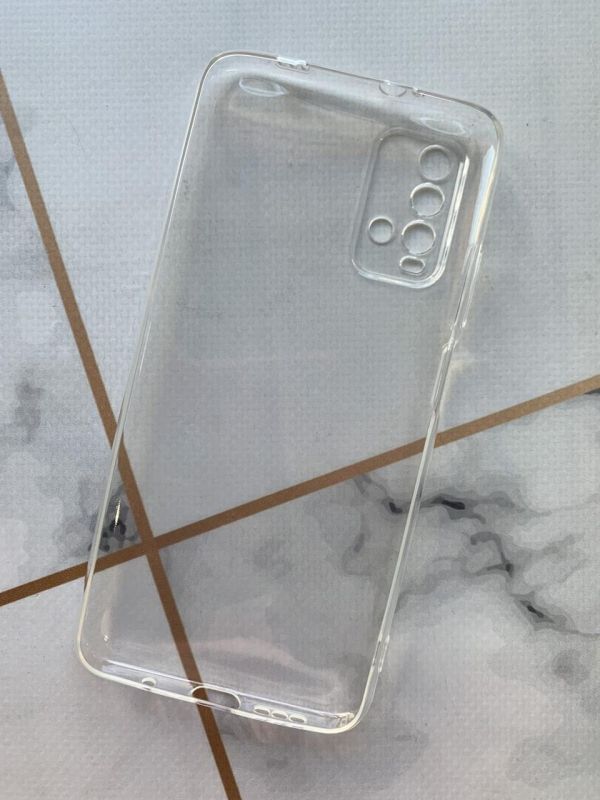 Ультратонкий прозорий силіконовий чохол для Xiaomi Redmi 9T