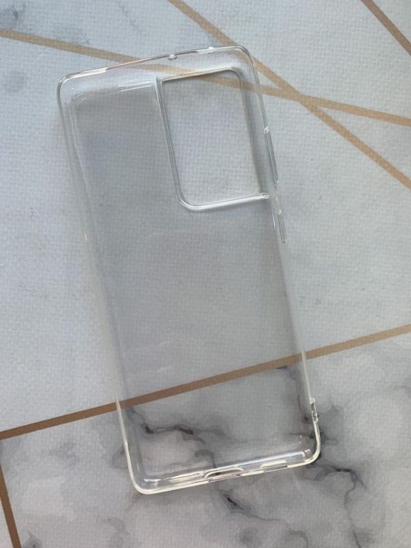 Ультратонкий прозорий силіконовий для Samsung Galaxy S21 Ultra