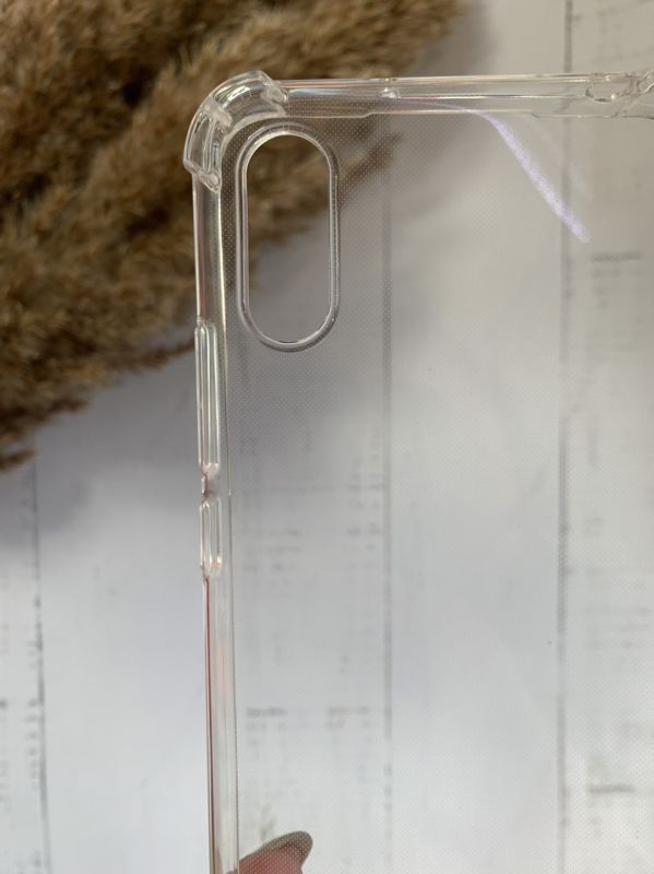 Ультратонкий прозорий силіконовий чохол з потовщеними кутами для Xiaomi Redmi 9A