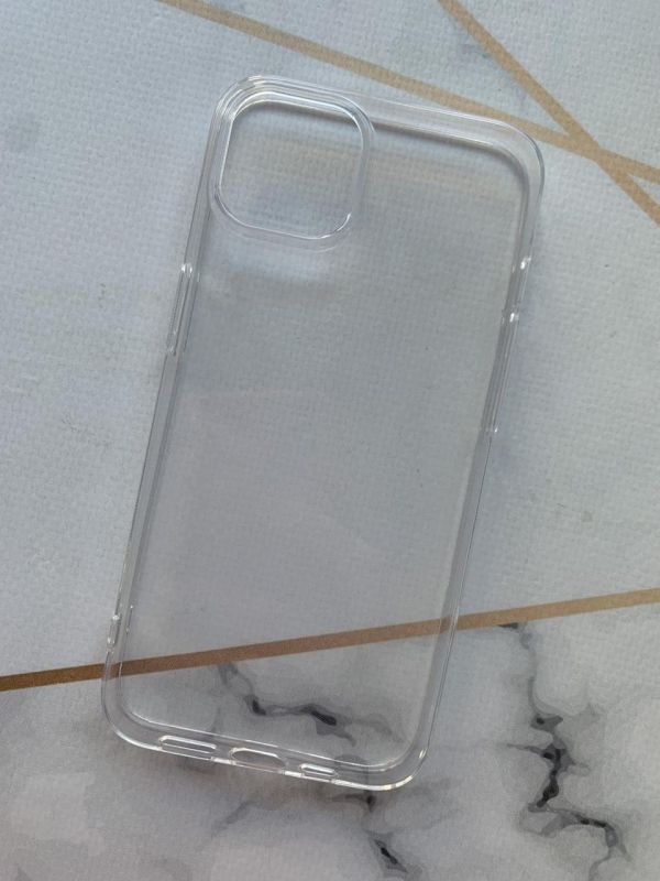 Ультратонкий прозорий силіконовий чохол для Apple iPhone 13