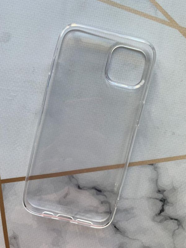Ультратонкий прозорий силіконовий чохол для Apple iPhone 13
