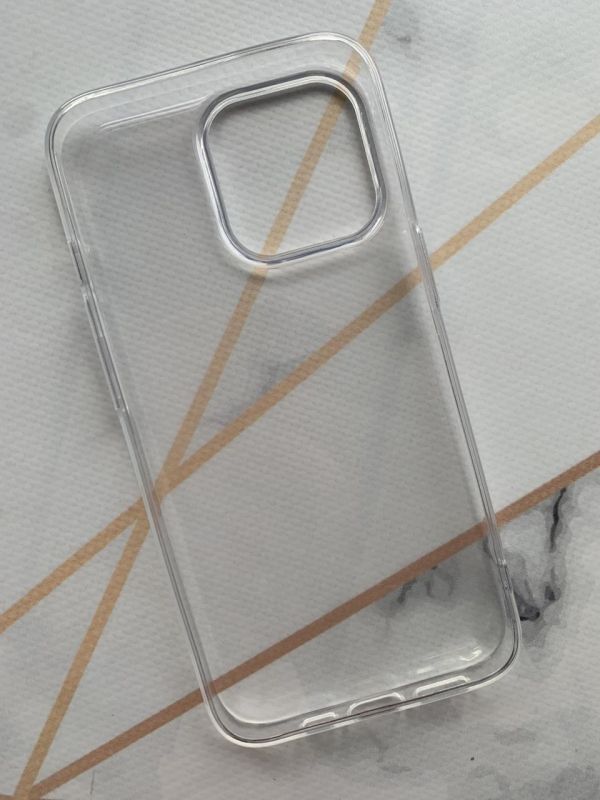 Ультратонкий прозорий силіконовий чохол для Apple iPhone Pro 13