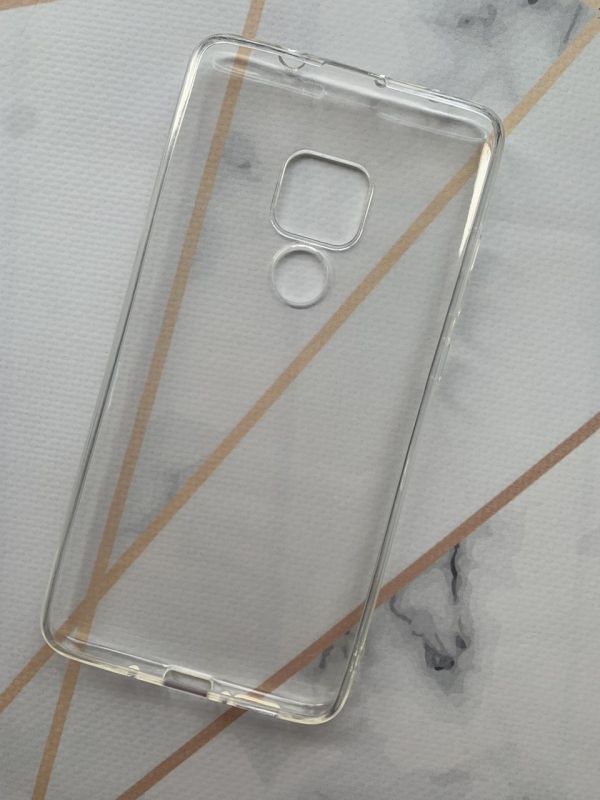 Ультратонкий прозорий силіконовий чохол на Huawei Mate 20