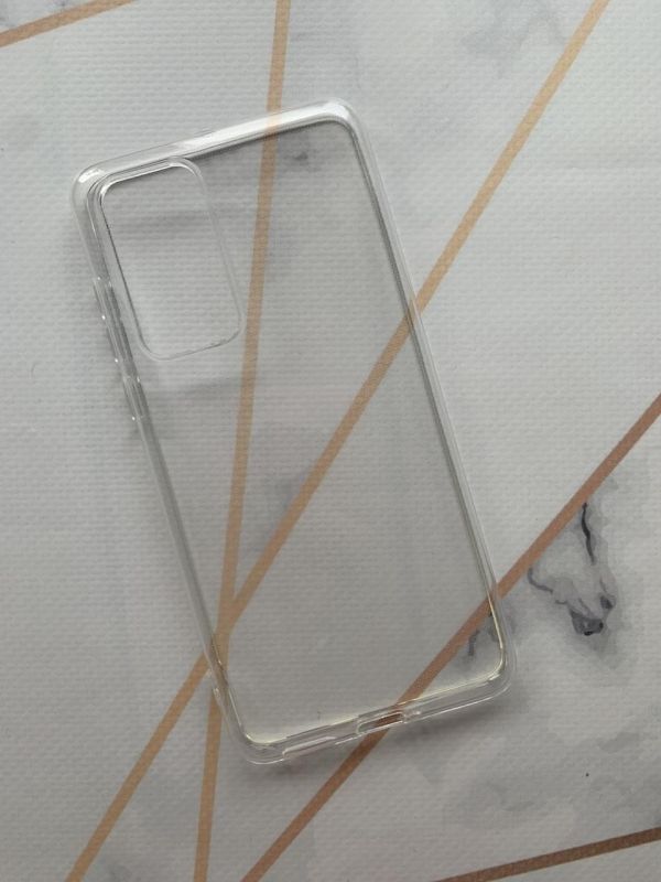 Ультратонкий прозорий силіконовий чохол для Huawei P40