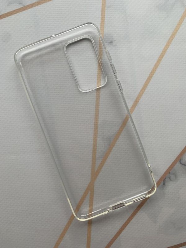 Ультратонкий прозорий силіконовий чохол для Huawei P40