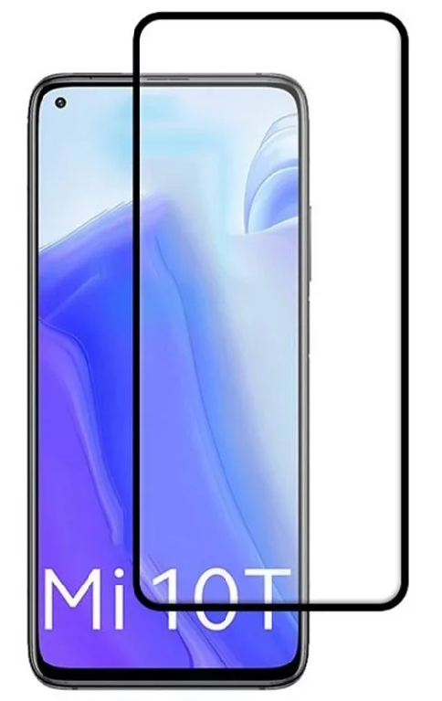 Захисне скло 3D для Xiaomi Mi 10T / Mi 10T Pro Чорне