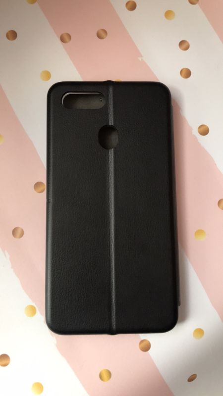 Чохол книжка для Oppo A7 Чорний