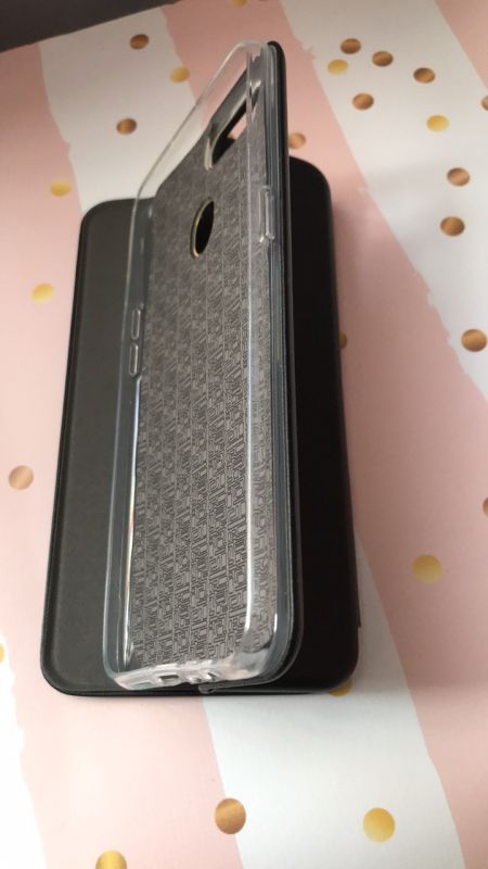 Чохол книжка для Oppo A7 Чорний