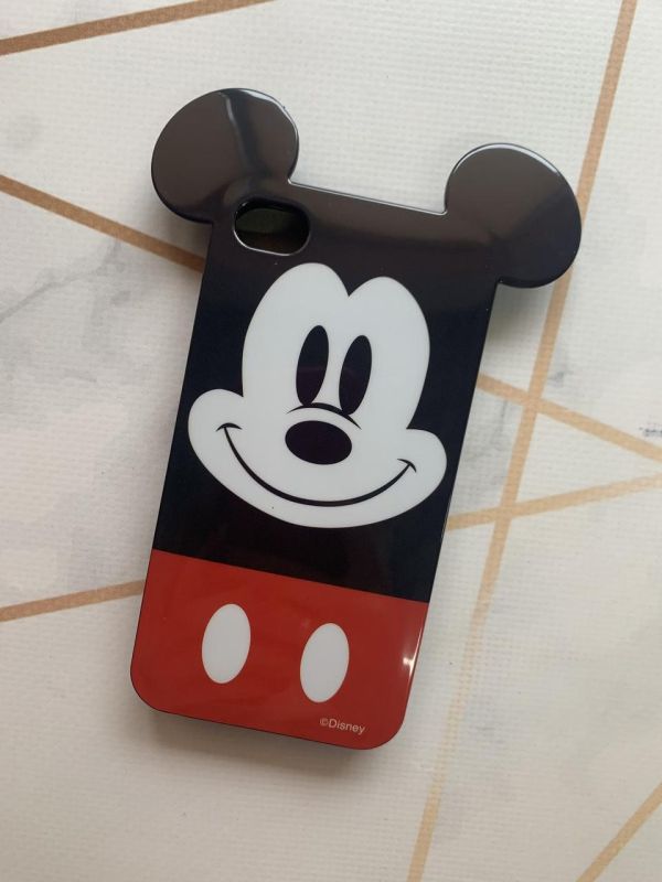 Силіконовий матовий чохол для iPhone 4 4s Міккі