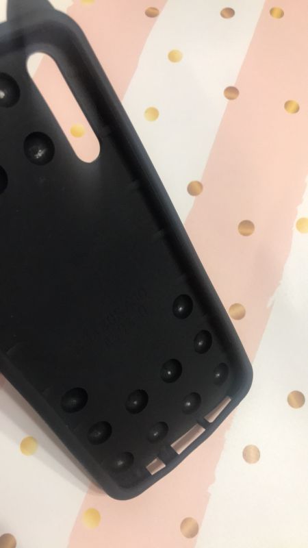 Чохол Попіт Антистрес Поп-Іт Pop It для Samsung Galaxy А50 (2019) А505 Поп іт Котик з сердечком. Чорний