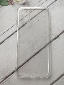 Прозорий силіконовий чохол з потовщеними кутами для Samsung Galaxy M31s