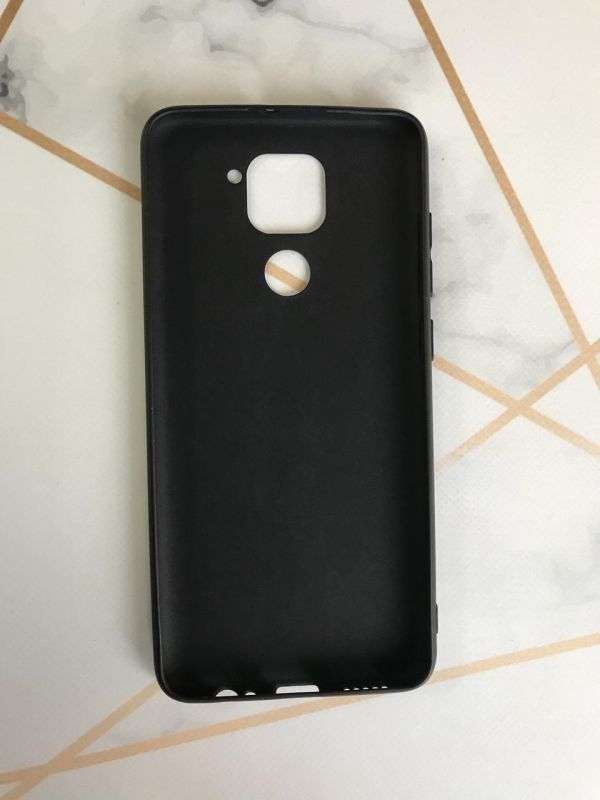 Силіконовий чохол для Xiaomi Redmi Note 9 Чорний
