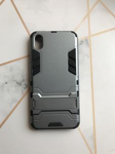 Силіконовий чохол Transformer із підставкою Xiaomi Redmi 7A Сріблястий