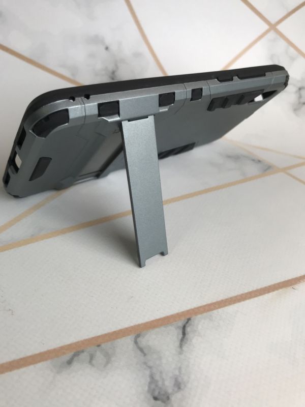 Силіконовий чохол Transformer із підставкою Xiaomi Redmi 7A Сріблястий