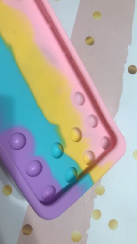 Силіконовий чохол Попит Антистрес Поп-Іт Pop It на Samsung Galaxy A02 / A022 Поп іт Котик з сердечком