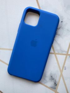 Силіконовий чохол для iPhone 11 Pro (5,8) Темно-синій