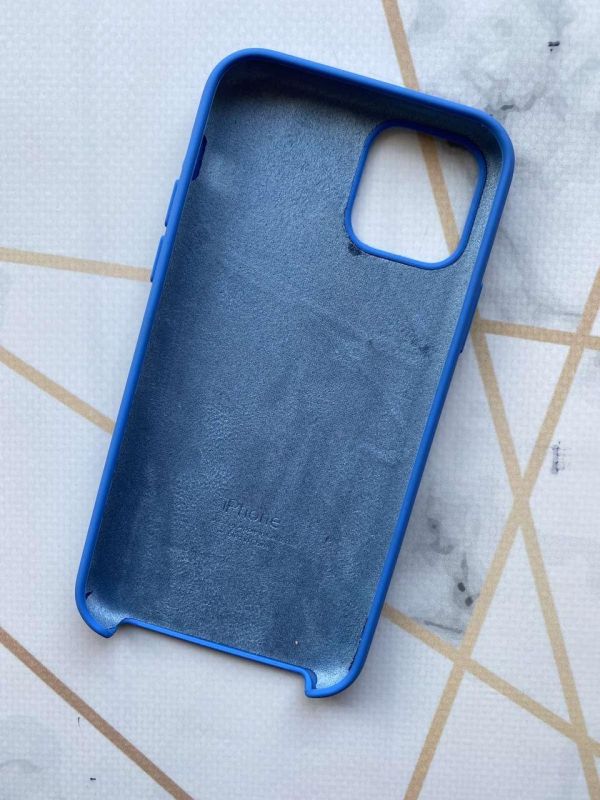 Силіконовий чохол для iPhone 11 Pro (5,8) Темно-синій