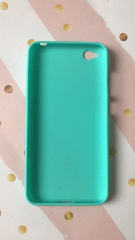 Силіконовий матовий чохол для Xiaomi Redmi Go Бірюзовий