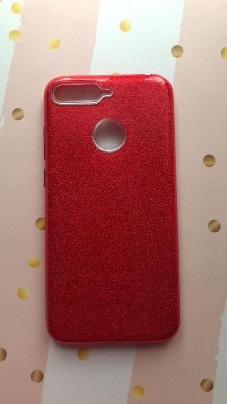 Силіконовий чохол Shine Silicone Case для Huawei Y6 2018 / Y6 prime 2018 Червоний
