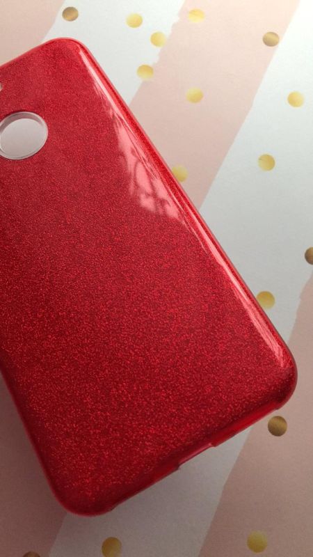 Силіконовий чохол Shine Silicone Case для Huawei Y6 2018 / Y6 prime 2018 Червоний