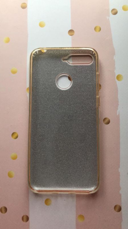 Силіконовий чохол Shine Silicone Case для Huawei Y6 2018 / Y6 prime 2018 Золотий