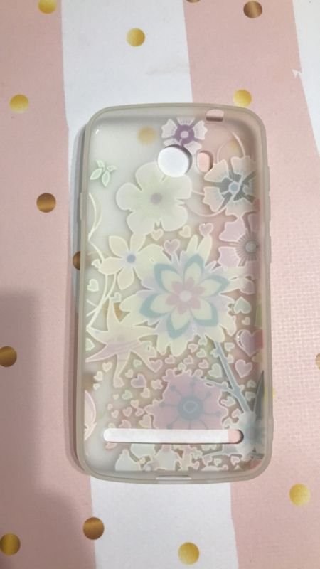 Силіконовий матовий чохол з камінням для Huawei Y3-II Y3-2 (Жовті квіти)