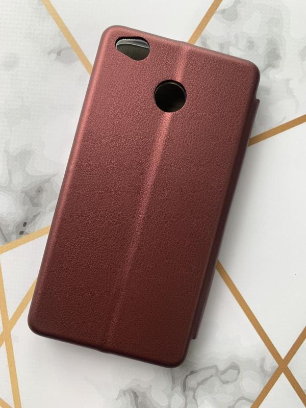 Чохол-книжка G-Case для Xiaomi Redmi 4X Бордовий