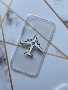 Чохол на iPhone X XS патріотичний дизайн Мрія ніколи не вмирає принт 1