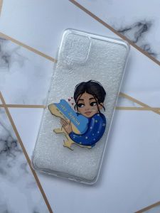 Чохол для Samsung A12 з об'ємним друком "Моя Україна" принт 2