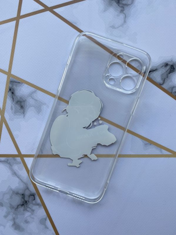Чохол для Apple iPhone 13 Pro Max з об'ємним друком "Моя Україна" принт 2