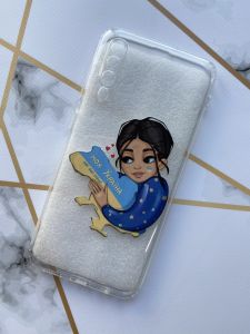 Чохол для Samsung Galaxy А50 (2019) А505 з об'ємним друком "Моя Україна" принт 2