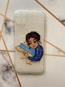 Чохол для Apple iPhone 11 Pro Max (6,5) з об'ємним друком "Моя Україна" принт 2