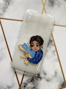 Чохол для Xiaomi Redmi 9A  з об'ємним друком "Моя Україна" принт 2
