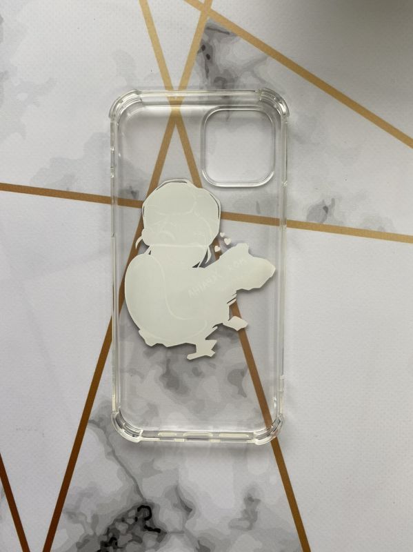 Чохол для  iPhone 12 / 12 Pro з об'ємним друком "Моя Україна" принт 2