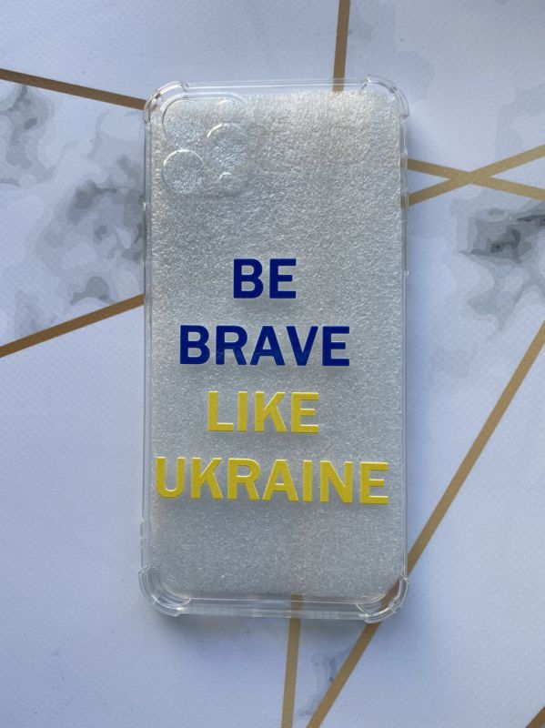 Чохол з потовщеними кутами для Apple iPhone 11 Pro Max (6,5) з об'ємним друком "Сміливість" принт 5