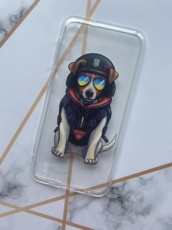 Чохол для Samsung Galaxy А10 (2019) А105 з об'ємним друком "Патрон" принт 4
