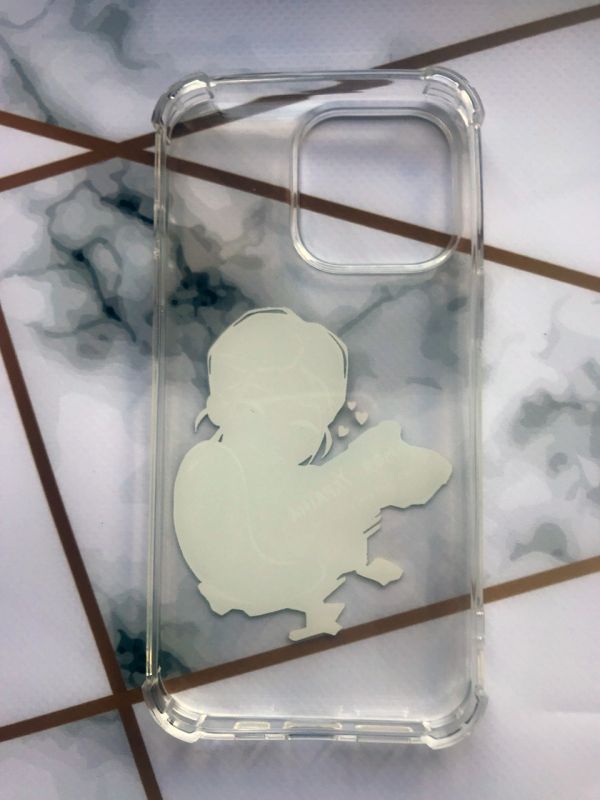 Чехол с утолщёнными углами для Apple iPhone 13 Pro с объемной печатью "Моя Украина" принт 2