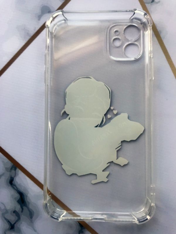 Чохол з потовщеними кутами для iPhone 11 (6,1) з об'ємним друком "Моя Україна" принт 2