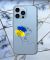 Прозорий чохол для Apple iPhone 13 Pro Max з об'ємним друком "Українка Арт" принт 3