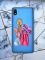 Прозорий чохол для Xiaomi Redmi 7A з об'ємним друком "Дівчина з бузком" принт 7