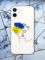 Прозорий чохол для iPhone 12 / 12 Pro з об'ємним друком "Українка Арт" принт 3