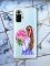 Прозорий чохол на Xiaomi Redmi Note 10 Pro/10 Pro Max :: Дівчина з півоніями (принт 11)