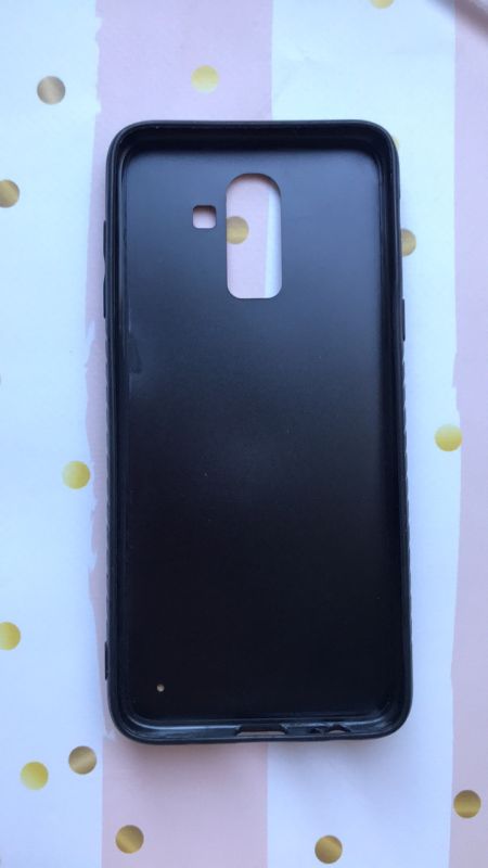 Силіконовий чохол, прикрашений малюнком на тканині, для Samsung Galaxy J8 (2018) Собака в шляпі