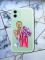 Прозорий чохол для Apple iPhone 11 (6,1) з об'ємним друком "Дівчина з бузком" принт 7