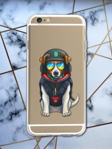 Прозорий чохол на iPhone 6/6s :: Патрон (принт 4)