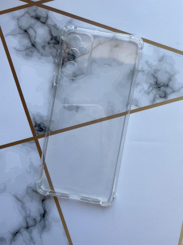 Прозорий силіконовий чохол із потовщеними кутами для Samsung M52