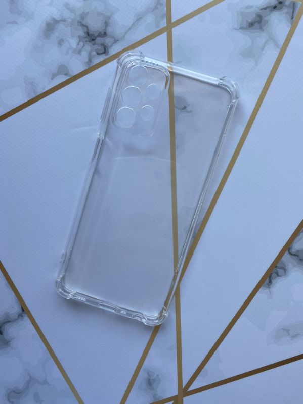 Прозорий силиконовий чохол з потовщеними кутами Samsung A23