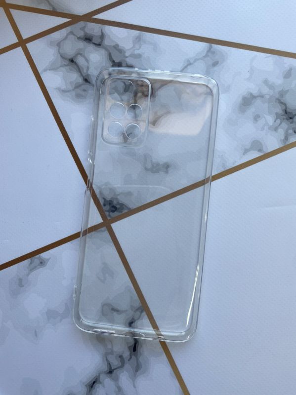 Ультратонкий прозорий силіконовий чохол для Xiaomi Redmi 10 Prime/Redmi 10